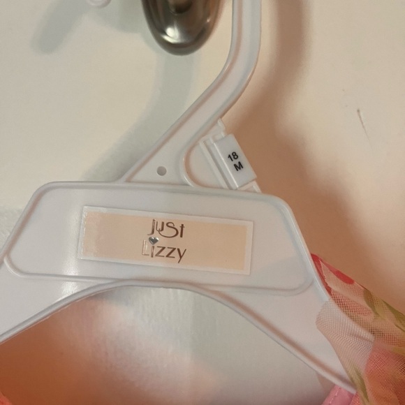 Floral Pink Baby Dress - Picture 3 of 3